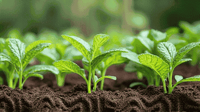 From seed to harvest: full contact vegetable garden planting